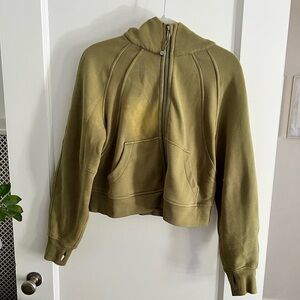 Lululemon Cropped Scuba Zip-Up Jacket